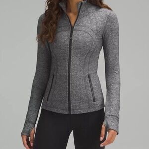 Lululemon define jacket in heather grey